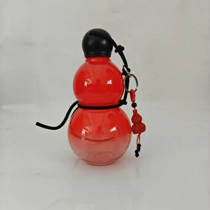 New Chinese Retro-Inspired Gourd Water Bottle 800ML Large Capacity Wine Bottle PC Durable Water Kettle Sports