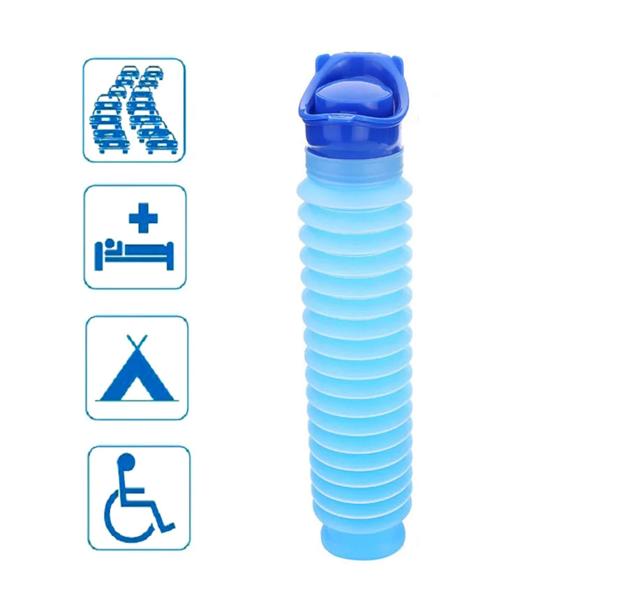 Portable Urinal for Travel and Camping - Emergency Kit for Male and Female Use