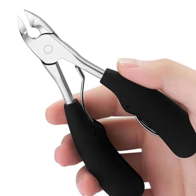 Professional Toenail Clippers Nail Cutters Stainless Steel Pedicure Paronychia Tools Ingrown Cuticle Edge Cutter Scissor