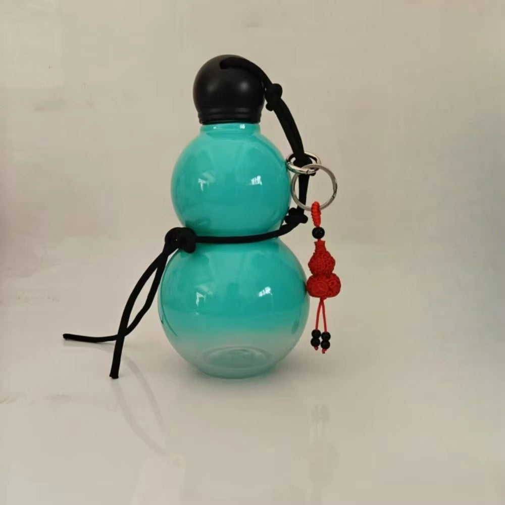 New Chinese Retro-Inspired Gourd Water Bottle 800ML Large Capacity Wine Bottle PC Durable Water Kettle Sports