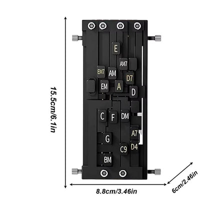 Guitar Chord Helper Multipurpose Guitar Chord Presser for Beginner User Friendly Guitar Teaching Aids Guitar Chord Assistant