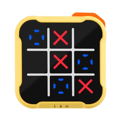 Tic Tac Toe Game Children Electronic Toys Noughts and Crosses Game Memory Training Infinite Portable Travel Games for Kids Adult